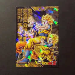 S1682 Son Goku Gohan & Goten HOLO Dragon Ball Z x Ensky Card 2007 - Image 1