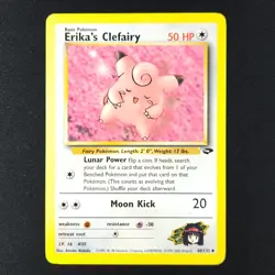 Erika's Clefairy 40/132 - Gym Challenge - Pokemon Card - Image 1
