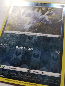 REVERSE Absol 038/073 PL - Champions Path Pokemon Card - kodama Art - Image 2