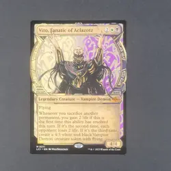 MTG Card - 1x Vito Fanatic of Aclazotz - Lost Caverns of Ixalan - NM - Showcase - Image 2