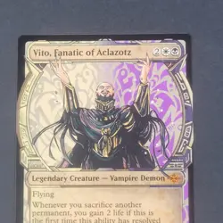 MTG Card - 1x Vito Fanatic of Aclazotz - Lost Caverns of Ixalan - NM - Showcase - Image 5