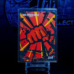 Saitama Card Kayou Premium Holo Foil Official One Punch Man OPM01-SSR-001/012 - Image 3