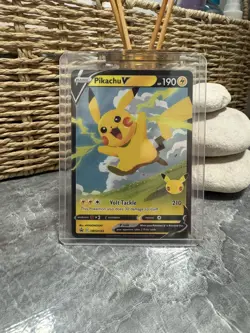 Pikachu V Swsh143 Swsh: Sword & Shield Promo Cards Holo [Mint/Nm] - Image 1