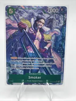 Smoker (Alt Art) OP10-030 SR Royal Blood - ONE PIECE Card Game English - Image 1