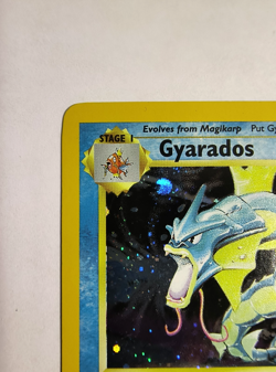 Vintage 2000 Pokemon Base Set 2 Gyarados 7/130 Holo Card - LP - Image 3