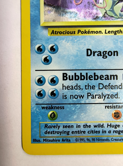 Vintage 2000 Pokemon Base Set 2 Gyarados 7/130 Holo Card - LP - Image 5