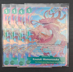 Kouzuki Momonosuke OP10-028 One Piece Premium Card Collection Vol. 4 Play Set - Image 1