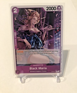 One Piece Card Game Black Maria Tournament Pack Vol. 2 ST04-011 Promo - Image 1