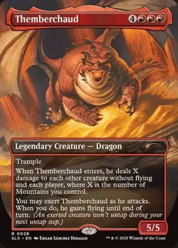 Themberchaud - Extended Art Secret Lair NM MTG - Image 1
