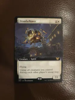 Drumbellower (Extended Art) Commander: Kamigawa: Neon Dynasty Regular - Image 1