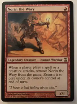 Norin the Wary X 1 Time Spiral MTG Magic Near Mint - Image 1