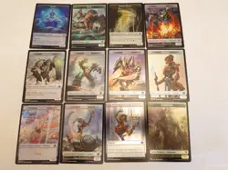 Magic MTG Brothers War set of Tokens Foil - Image 1