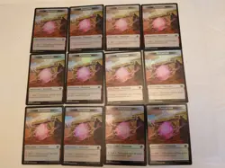 Magic MTG Brothers War set of Tokens Foil - Image 2