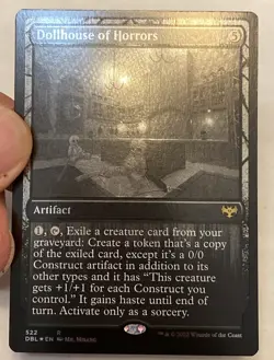 SILVER SCREEN FOIL Dollhouse of Horrors Innistrad: Double Feature MTG UNPLAYED - Image 1