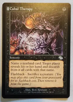 MTG Magic [x1] Cabal Therapy [x1] Judgement M/NM - Image 1