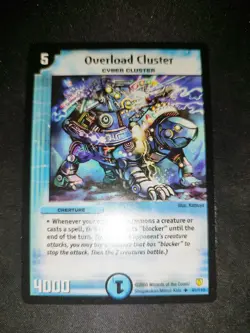 Duel Masters Overload Cyber Cluster Stomp-A-Tron Wrath Uncommon 41/110 DM06 NM - Image 2