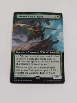 Gwenna, Eyes of Gaea (Extended Art) The Brothers' War Regular Near Mint MTG - Image 2