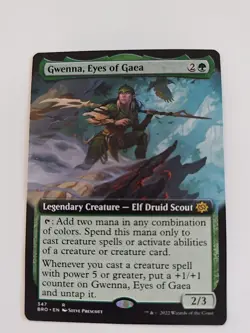 Gwenna, Eyes of Gaea (Extended Art) The Brothers' War Regular Near Mint MTG - Image 3