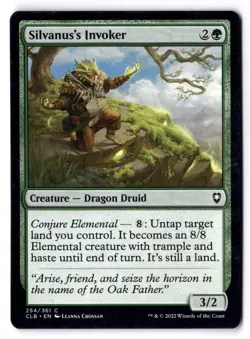 Silvanus's Invoker LP* Commander Baldur's Gate ENGLISH 254/361 mtg -UnltdCards - Image 1