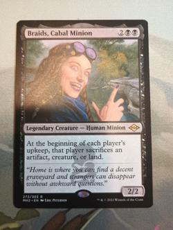 Braids, Cabal Minion x1 Modern Horizons 2 MH2 MTG Magic the Gathering - Image 1