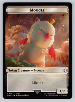 Hero 04 | Moogle - Double Sided Token - Final Fantasy MTG - Image 2