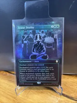 Avatar Destiny - 333 - TLA - FOIL - MTG Avatar The Last Airbender - Extended Art - Image 1
