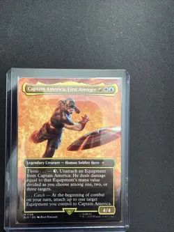 MTG Captain America, First Avenger 1726 Non Foil Marvel Secret Lair Drop SLD - Image 1