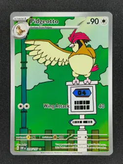 Pidgeotto 208 Pokemon OBF Obsidian Flames 2023 NM 🔥🔥🔥 - Image 1