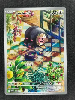 Lechonk 209 Pokemon OBF Obsidian Flames 2023 NM 🔥🔥🔥 - Image 1