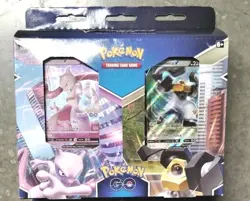 Pokemon TCG: Pokemon GO V Battle Deck Bundle - Mewtwo vs. Melmetal NEW & SEALED - Image 2