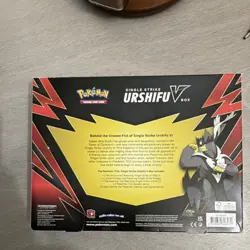 Pokemon TCG Single Strike Urshifu V Box Promo Oversized Booster English Sealed - Image 2