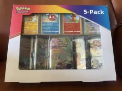 Pokemon TCG - Kanto Friends 5 Mini Tin Box Set (2021) - Sealed Costco Exclusive - Image 1