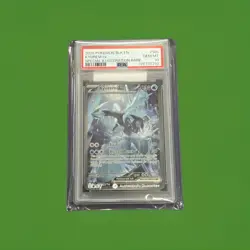 2025 POKEMON BLK EN BLACK BOLT SPECIAL ILLUSTRATION RARE #165 KYUREM EX PSA 10 - Image 1