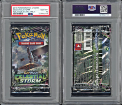 Pokemon Sun & Moon Celestial Storm Booster Pack Stakataka Art PSA 10 LOW POP 💎 - Image 3