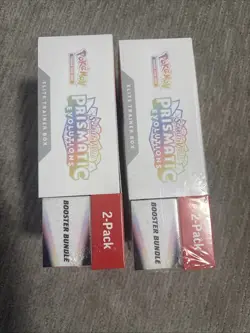 2x Pokemon Prismatic Evolutions Costco Elite Trainer Box + Booster Bundle 2-Pack - Image 2