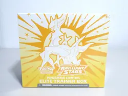✅ POKEMON TCG BRILLIANT STARS POKEMON CENTER EDITION ELITE TRAINER BOX ETB #1 - Image 1