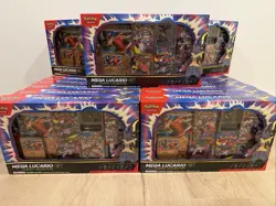 Pokemon Mega Lucario Ex Figure Collection Lot Of 17 - Image 1