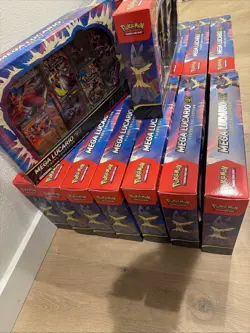 Pokemon Mega Lucario Ex Figure Collection Lot Of 17 - Image 2