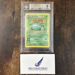 1999 Pokemon 1st Edition Base Set Venusaur Holo BGS 9 15/102 - Image 2