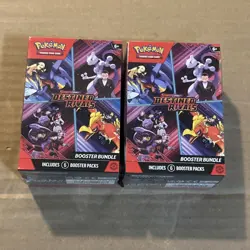 2025 Pokemon Destined Rivals Booster Bundle Factory Sealed Lot Of 2 - Image 1