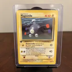 Magnetilo 1st Edition German Pokemon 53/102 - Image 1