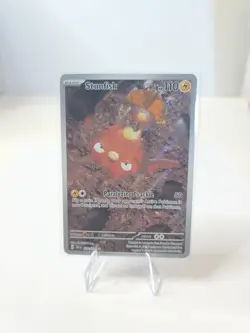 Pokemon TCG Stunfisk 202/191 Illustration Rare, Surging Sparks, NM/M Condition - Image 1