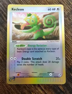 Pokemon Kecleon 18/100 EX Sandstorm Reverse Holo Rare NM - Image 1