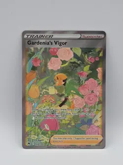 Gardenia's Vigor GG61/GG70 Galarian Gallery Holo Pokemon 2023 Crown Zenith NM - Image 1