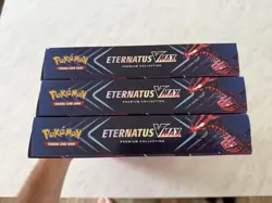 Pokemon Eternatus VMAX Premium Collection *Sealed* Lot of 3 New - Image 5