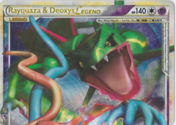 Rayquaza & Deoxys Legend (Top) - 89/90 - Pokemon Undaunted Ultra Rare MP- - Image 1