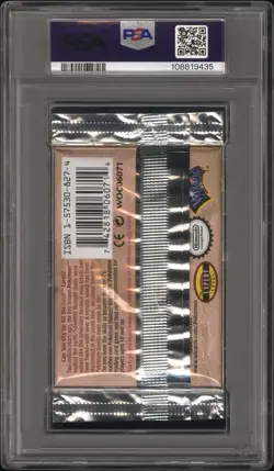 PSA 9 POKEMON FOSSIL 1ST EDITION AERODACTYL ART BOOSTER PACK - Image 3