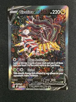 Pokemon TCG Giratina V 186/196 - Lost Origin - Alt Full Art NM - Image 1