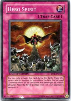 Hero Spirit - DPK-ENSE3 - Secret Rare Limited Edition - Yugioh - Image 1