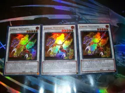 3x Jurrac Velphito 1st Edition Ultra Rare BLMM-EN149 Yu-Gi-Oh! - Image 1